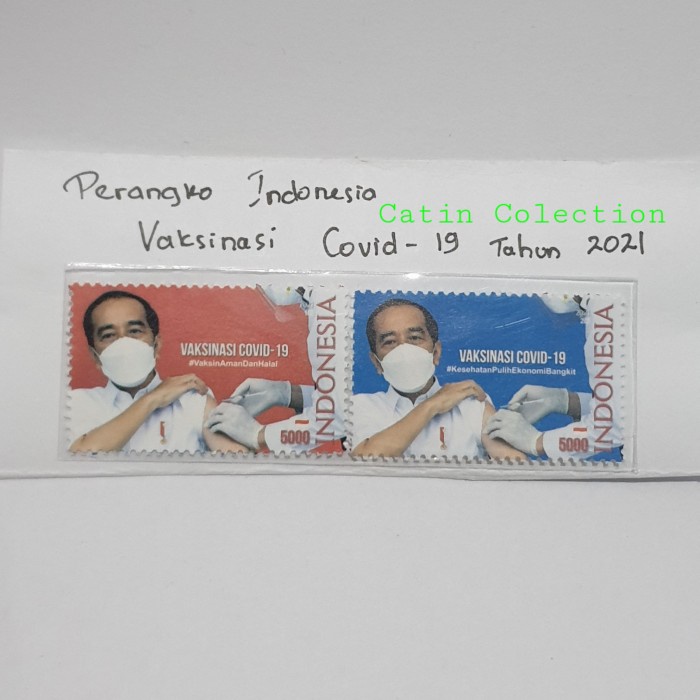 

Buruan Perangko Indonesia Vaksinasi Covid 19 Tahun 2021 Limited