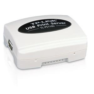 TP-LINK TL-PS110U Single USB2.0 Port Fast Ethernet Print Server PS10U PS 10U PS10 U