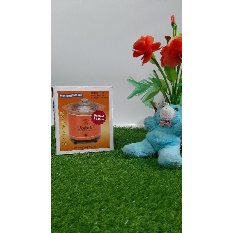 Takahi slow cooker preloved 0,7 ltr #preloved#takahi