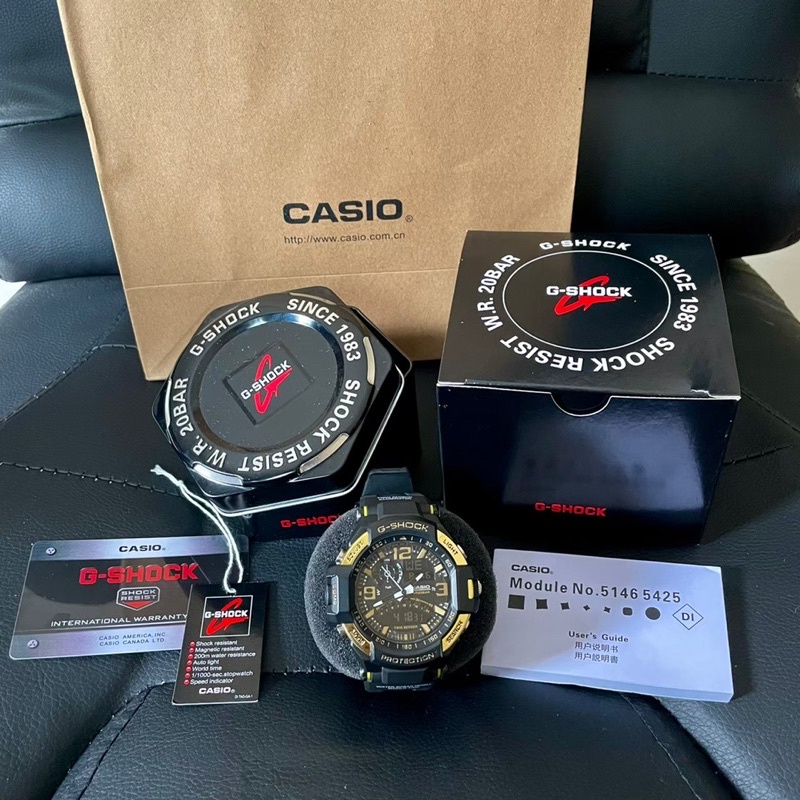 JAM TANGAN G SHOCK GA1000 FULLSET