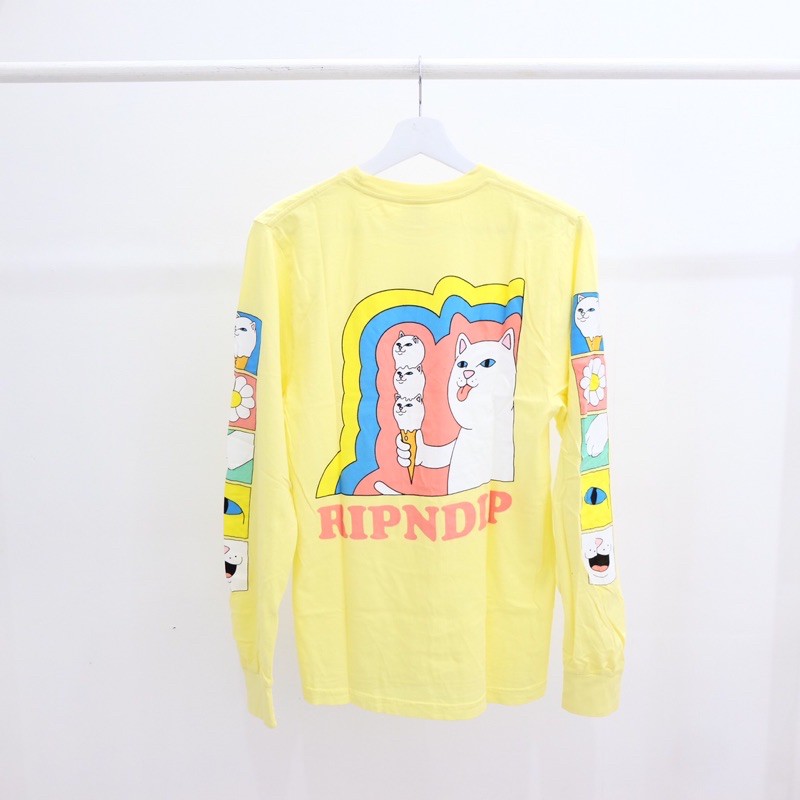 Kaos Longsleeve RipNDip Lick LS Tee Original
