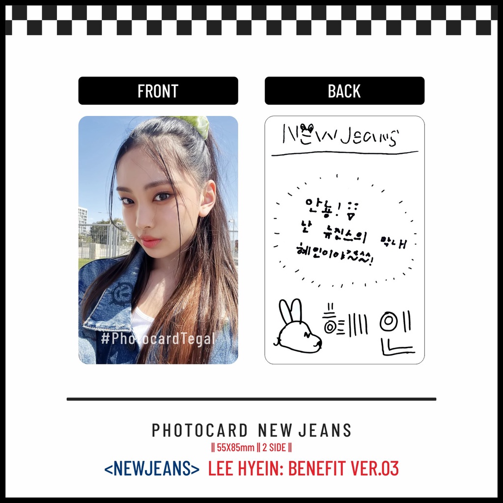 [READY] PHOTOCARD NEWJEANS 'Weverse Bag | Attention | Hype Boy' (Minji, Hanni, Danielle, Haerin, Hye