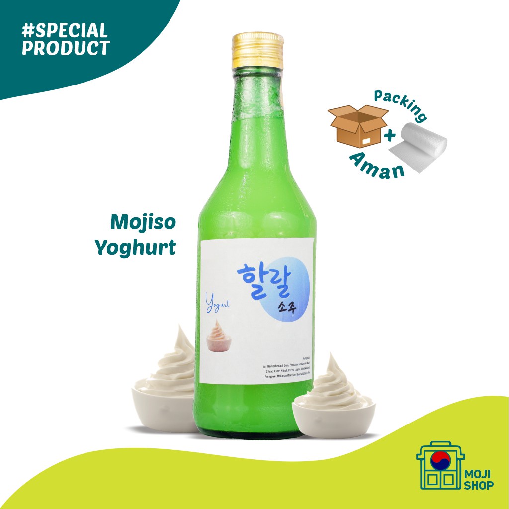 

SOJU HALAL MOJISO RASA YOGHURT MOCKTAIL ( HALAL 100% & NON ALCOHOL )