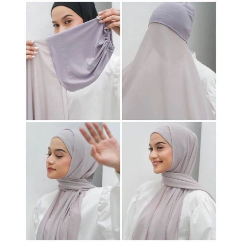 pashmina inner pashmina instan Terkini pashmina hijab ceruty premium