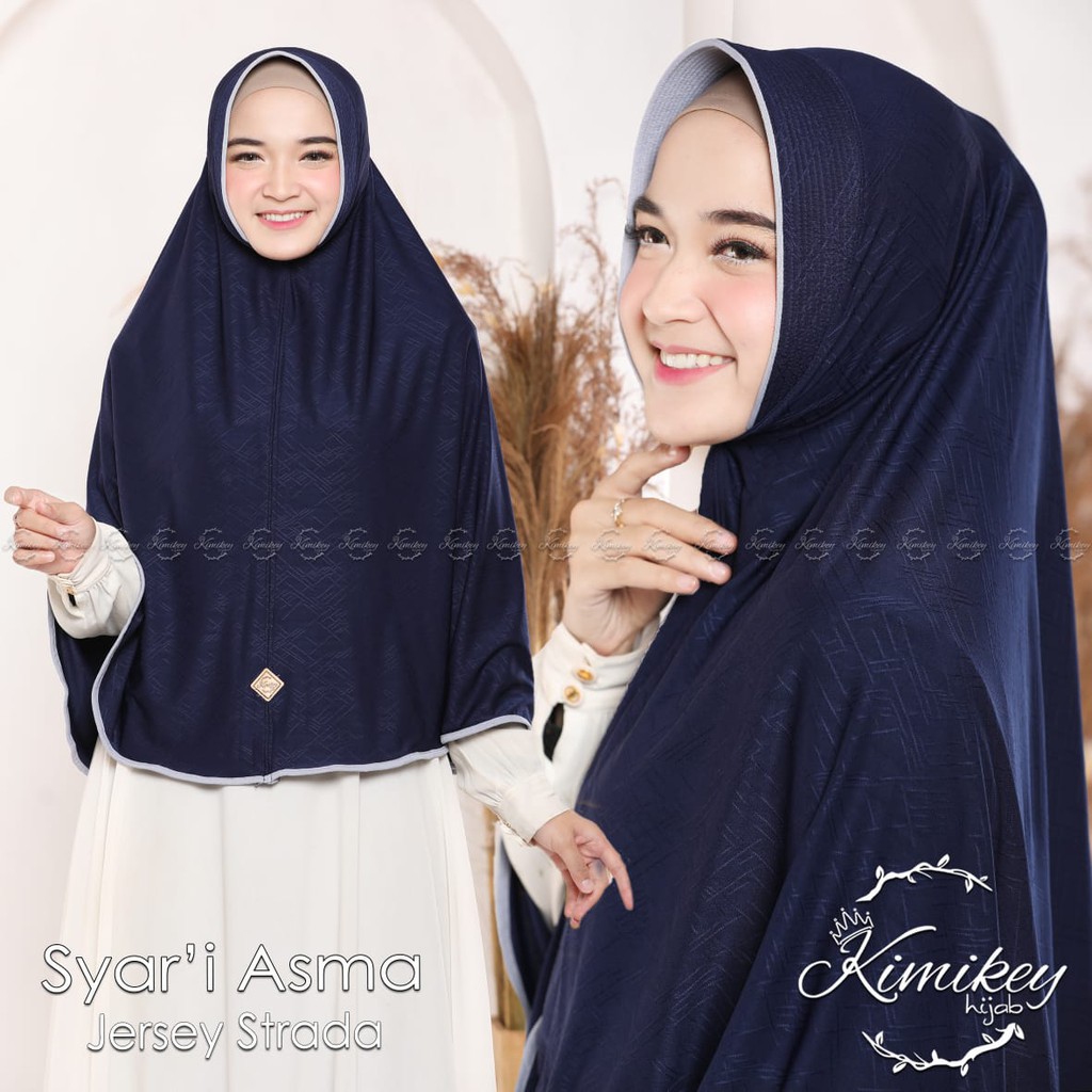 Jilbab Instan Jumbo list Syarí Azma  By Kimikey-2