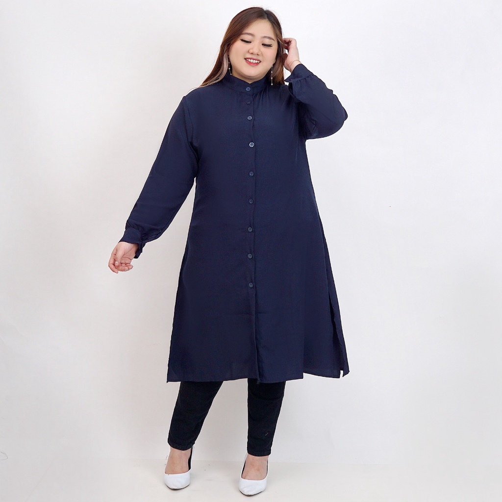 LONG TUNIK BIGSIZE WANITA LONG TUNIK JUMBO 800