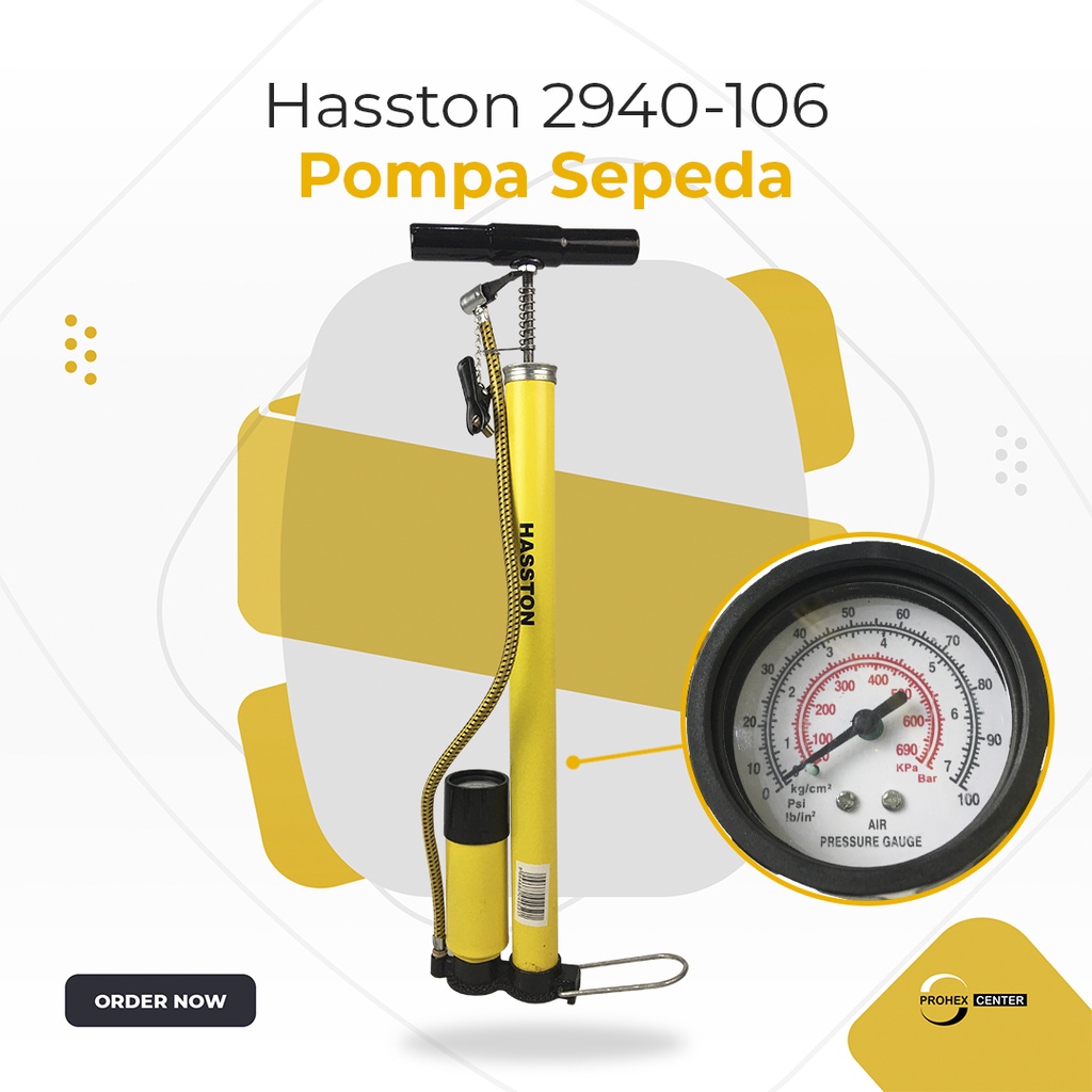 Pompa Ban Sepeda Hasston 2940-106