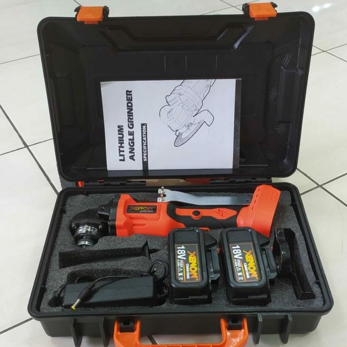 Mesin Gerinda Baterai Cordless Grinder Xenon 18V Termurah
