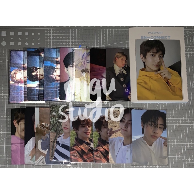 BOOKED enhypen photocard border carnival bdc lenti down hype up pob bene mecima dvd passport enconne