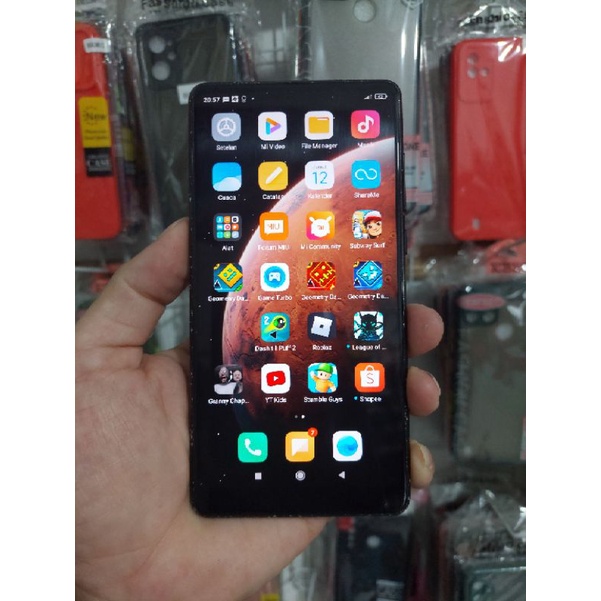Mi Mix 2 Ram 6/128 Siap pakai,HP batangan