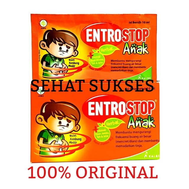 ENTROSTOP ANAK (ISI 6 SACHET) - OBAT DIARE