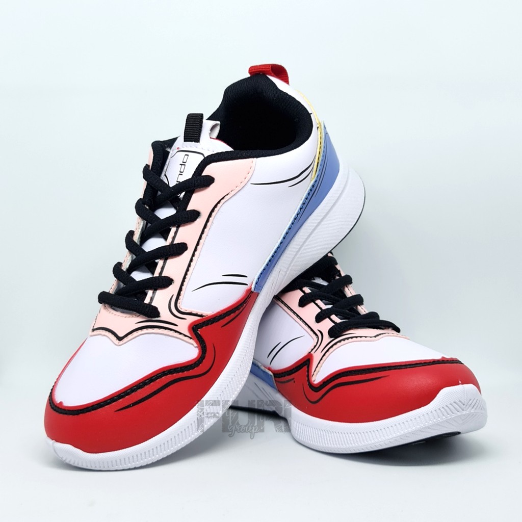 FIURI - ANDO ORIGINAL - POP ART RUBY 37-40 MULTIWARNA - SEPATU SNEAKERS SPORT KANVAS SOL KARET ANAK PEREMPUAN - SEPATU KETS TRENDY WANITA - SEPATU OLAHRAGA LARI FITNES SENAM KERJA KULIAH SEKOLAH SD SMP SMA BERTALI CEWEK MURAH PROMO DISKON BONUS KAOS KAKI