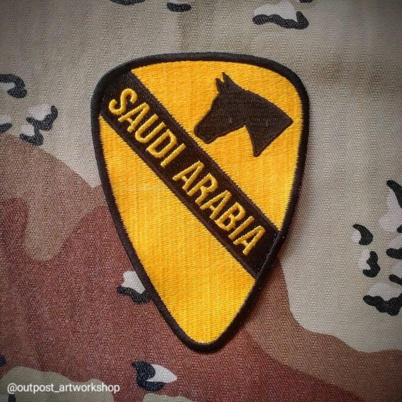 Patch 1st Cavalry Division US Army Saudi Arabia