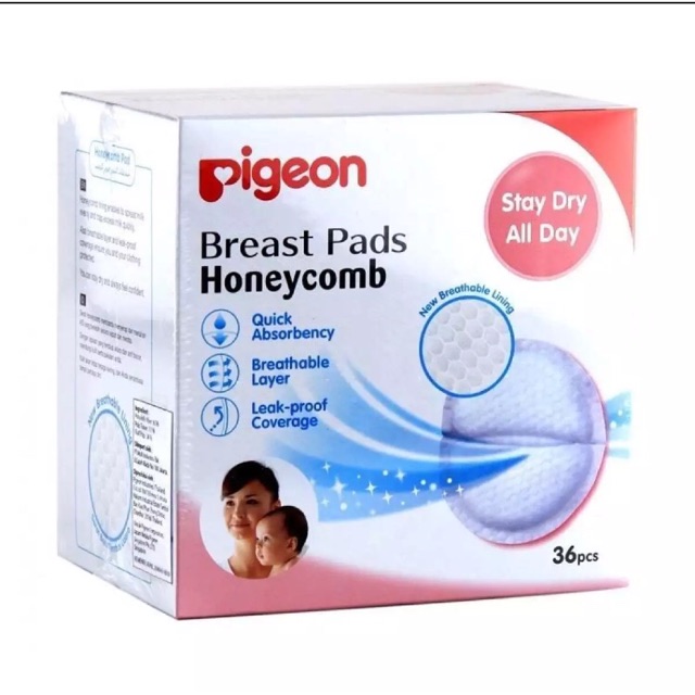 Breast pad pigeon isi 36 penyerap asi | Shopee Indonesia