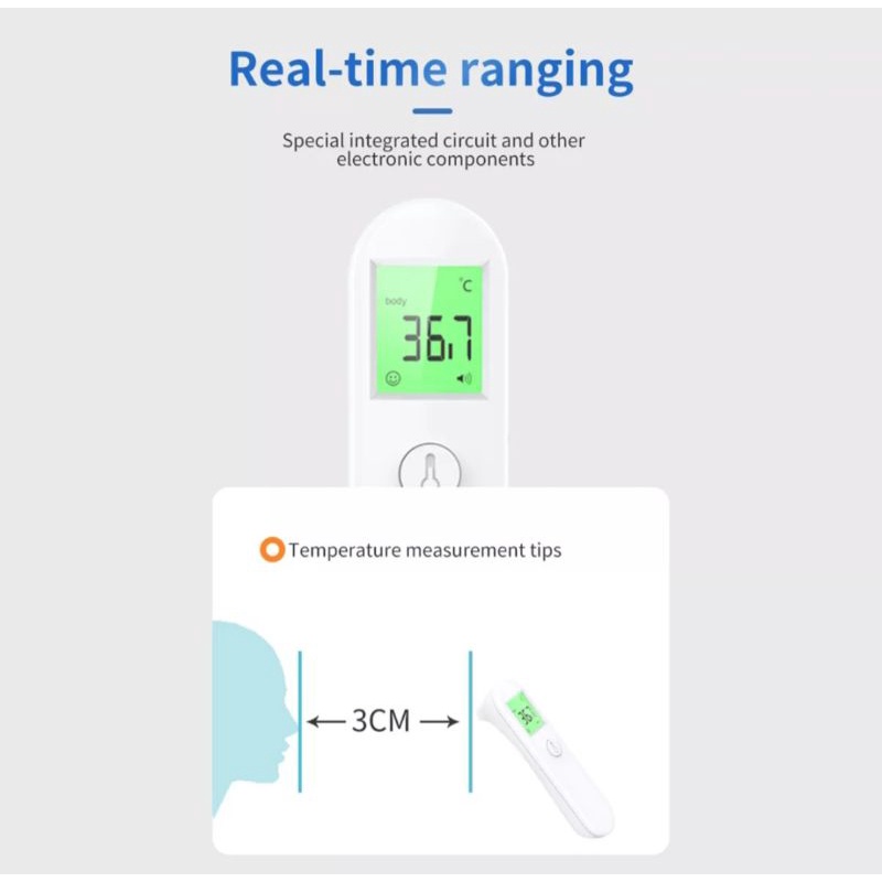 Thermometer Infrared Non Contack Termometer suhu tubuh original