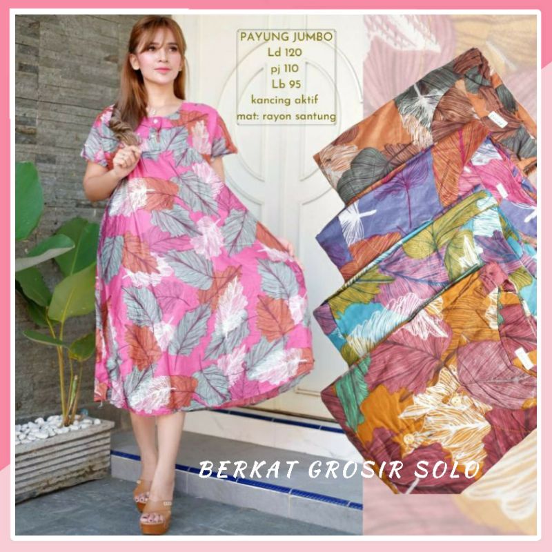 Daster Bali Jumbo Busui Ld 120 cm