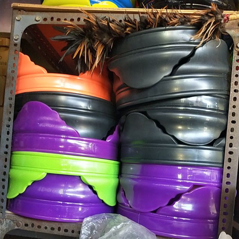 TEBOK LOVEBIRD TEBOK PVC TEBOK SANGKAR LOVEBIRD TEBOK KANDANG KAKI TIGA KAKI 3 TEBOK SANGKAR LOVEBIR