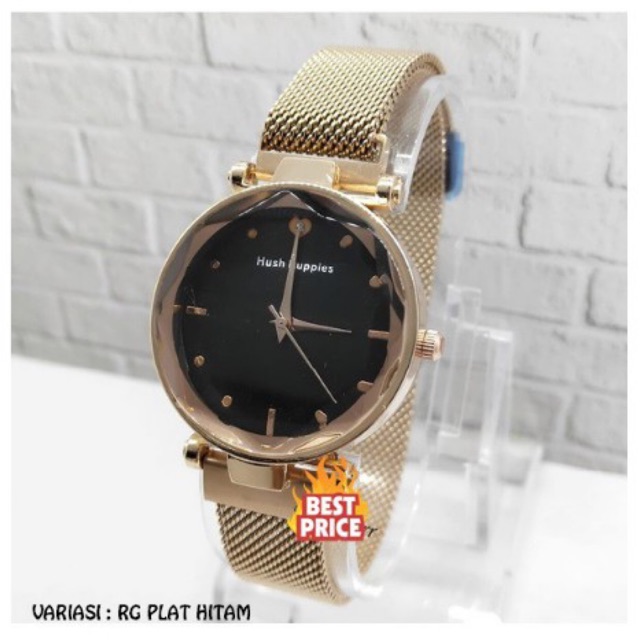 [ BAJ ] JAM TANGAN MURAH FASHION HUSH PUPPIES RANTAI MAGNET / HP