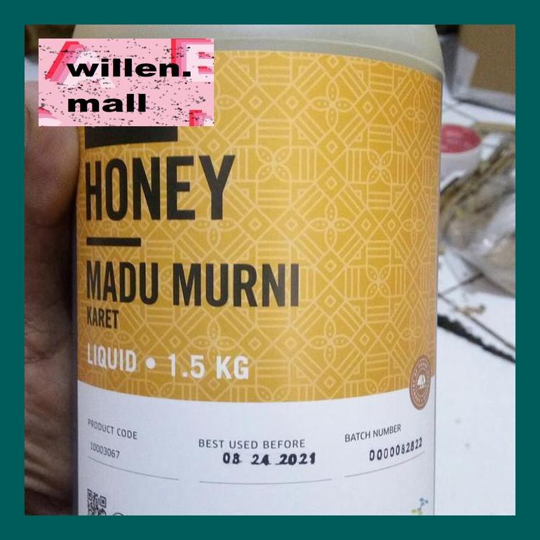 

S0Vitxd Madu Murni Karet Hevea Haldin Foods 1,5 Kg S50Vt0H