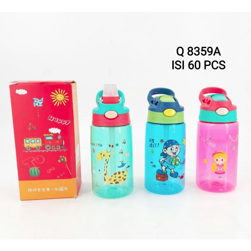 BOTOL MINUM ANAK MOTIF KARAKTER 480ML