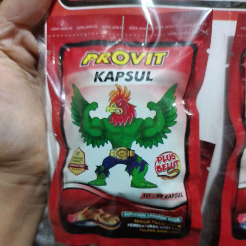 Provit kapsul/vitamin ayam isi 30 kapsul