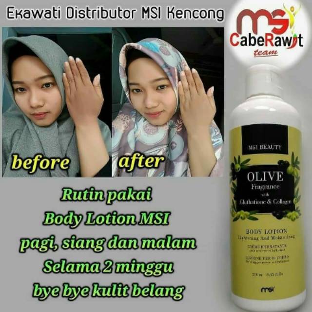 

Lotion olive msi 125.000
