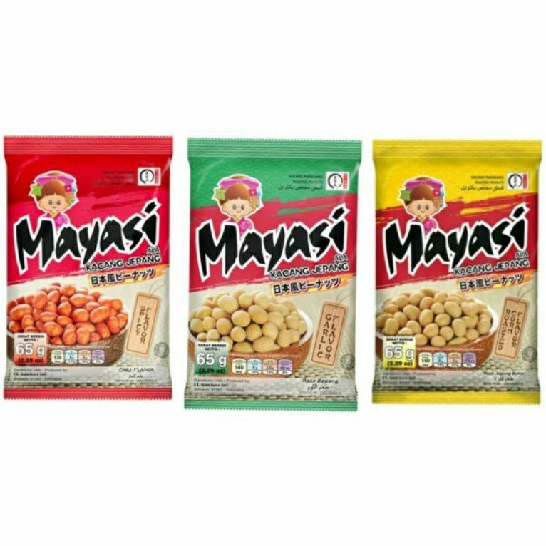 

MAYASI Kacang Ala Jepang 65 gr