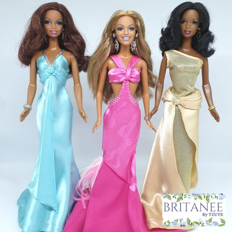BARBIE SET DESTINYS CHILD BEYONCE PRELOVED BARBIE COLLECTOR ORIGINAL MATTEL