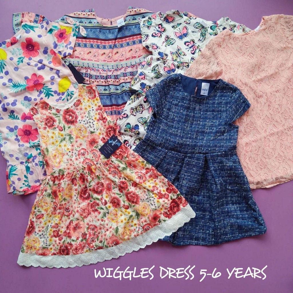 WIGGLES DRESS wiggledress/bajuanakmurah/dressanaklucu/kaosanakgambarhewan/dresspestaanak/bajuanakmur
