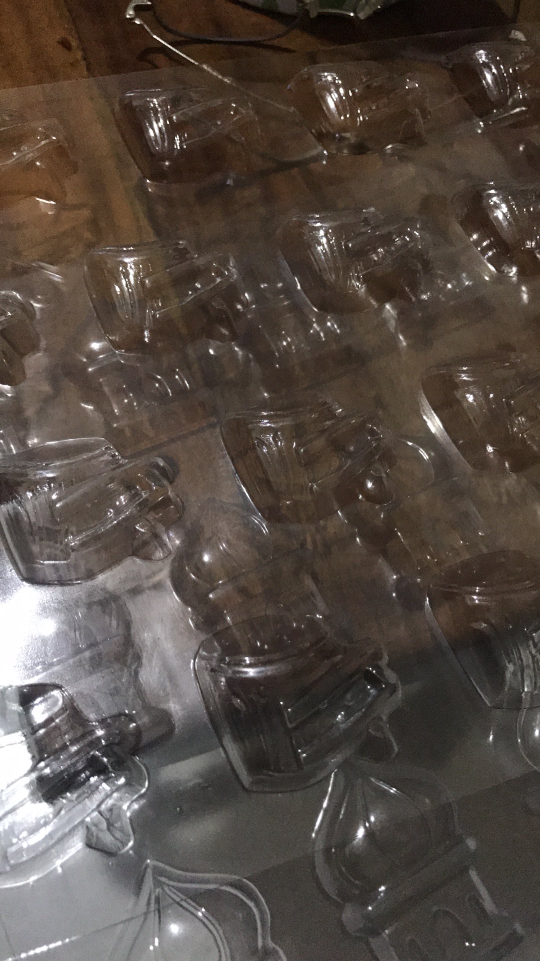 Cetakan Coklat Puding Mika  Tema Lebaran Ketupat Masjid Anak Sholeh Kubah Beduq