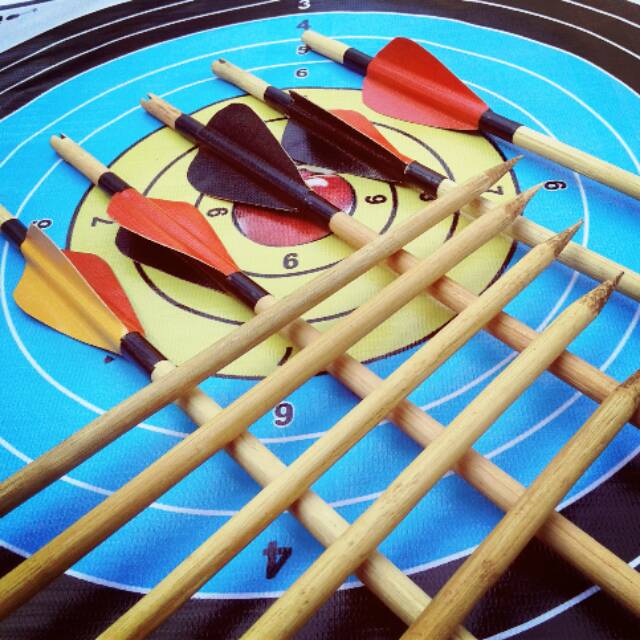 Anak Panah Bambu Natural