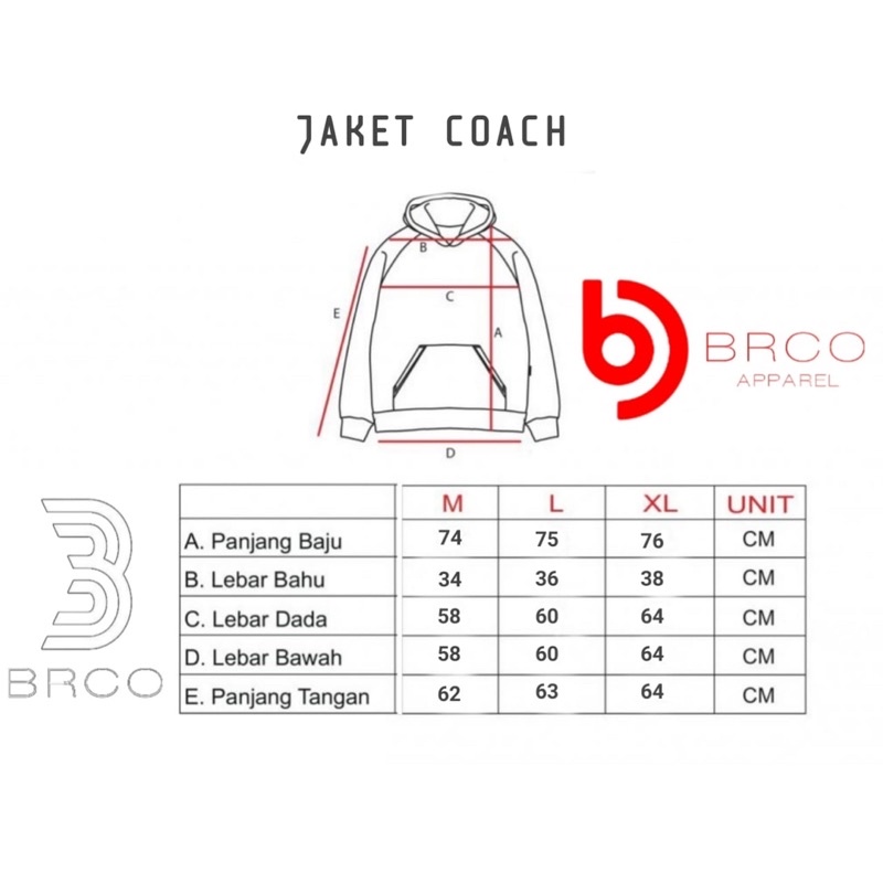 Coach Jaket Waterproof Caption Art Orginal BRCO Unisek