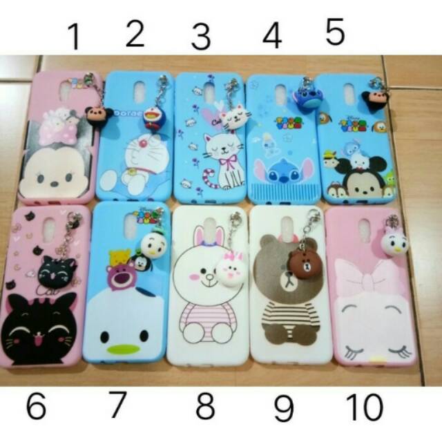 Case Gantungan Boneka For Samsung J7 Plus 2017/ Softcase Samsung J7 Plus 2017
