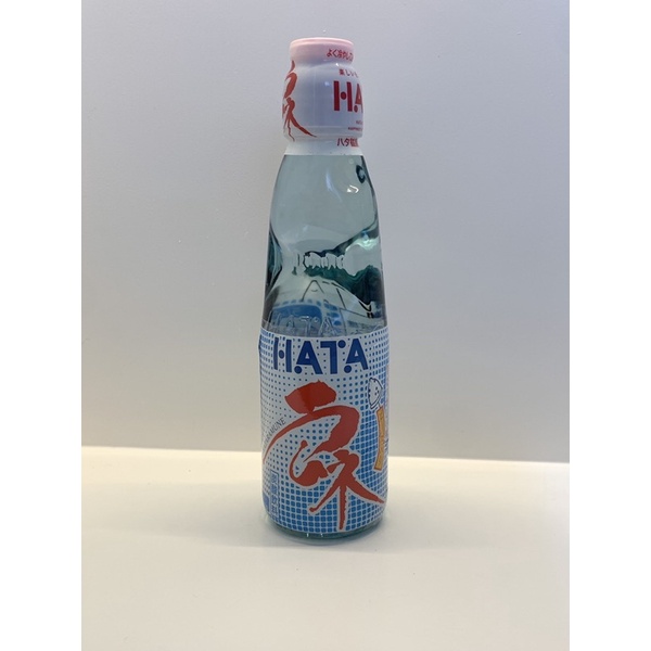 Hata Ramune Original [Lemon] [Minuman Soda Jepang Tutup Kelereng]