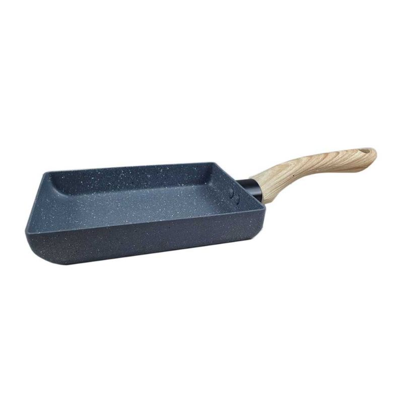 Teflon Panci Telur Tamagoyaki Omelet Egg Fyring Pan Non-stick