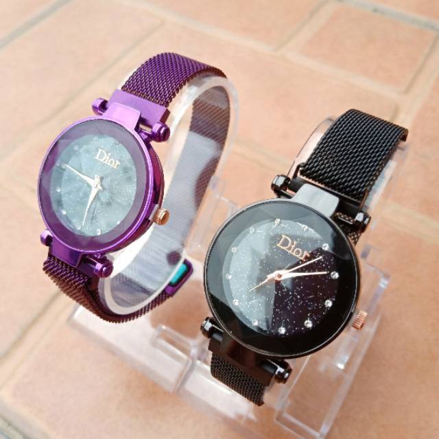 nyaman di tangan/ Jam Tangan Wanita Dior Magnet