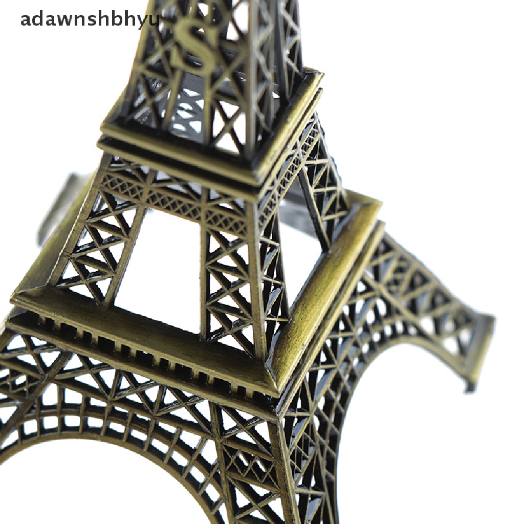 [adawnshbhyu] Patung Patung Meja Model Menara Eiffel Paris Mini Kerajinan Souvenir Alloy