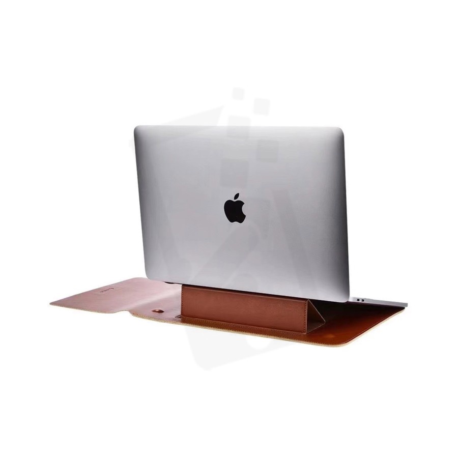 COTEetCI Multifunctional Leather Liner Bag with Mousepad &amp; Stand