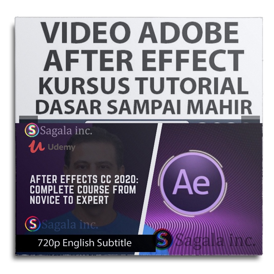 VIDEO TUTORIAL KURSUS AFTER EFFECT - PEMULA SAMPAI TINGKAT MAHIR