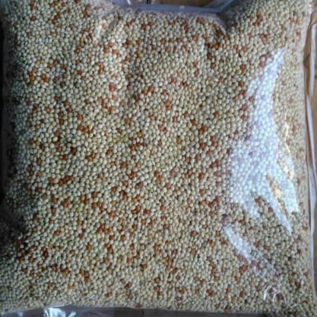 Milet merah/milet putih/milet campur/pakan lovebird/makanan lovebird/milet putih 1kg/milet campur /m