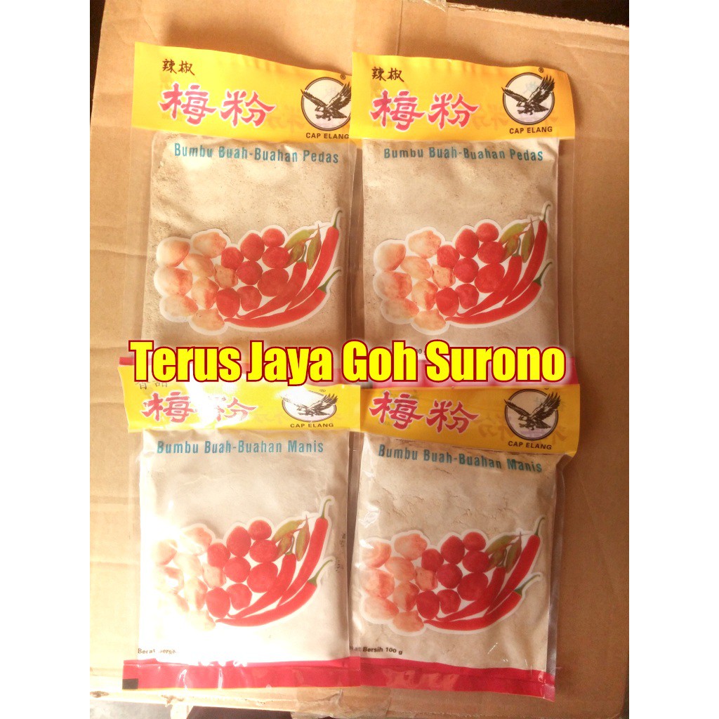 

Garam / Bumbu Buah Elang Manis / Pedas