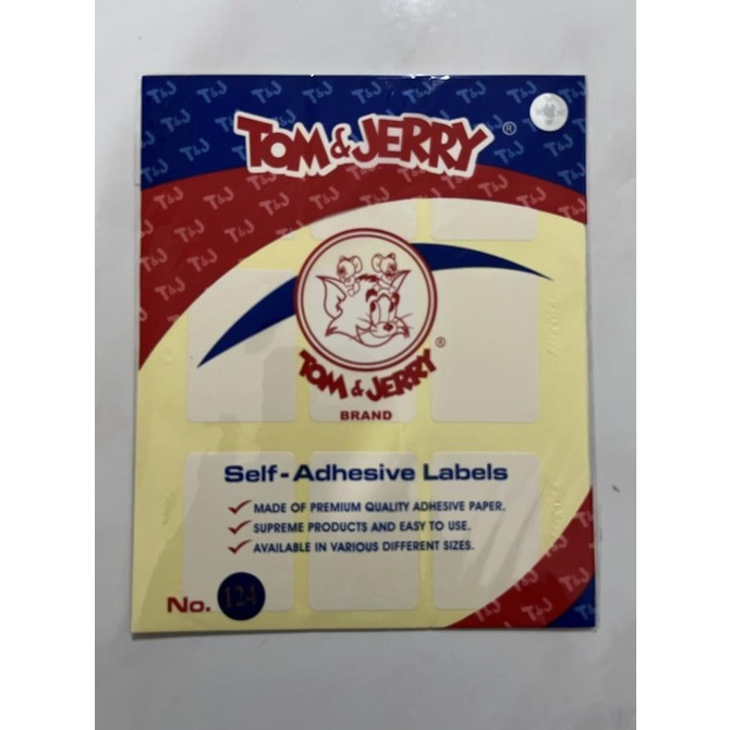 

(BISA COD) Label Stiker Tom & Jerry 1 Box Isi 25 Pack GRATIS ONGKIR Kode 1130