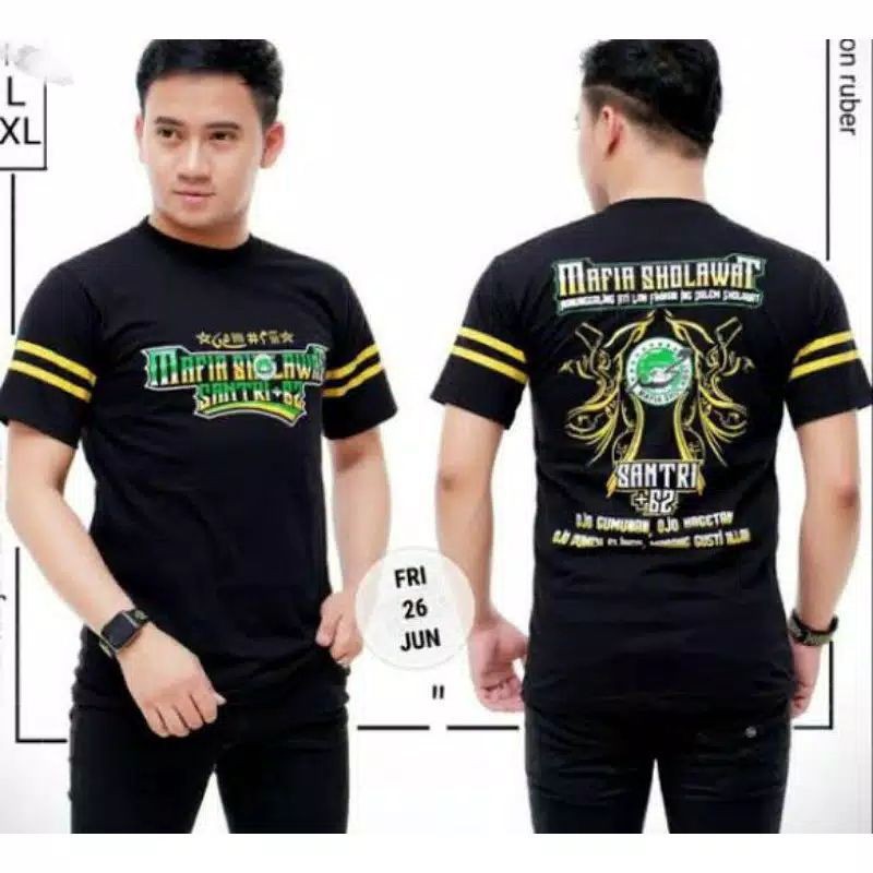 Baju Mafia sholawat  lengan pendek muslim