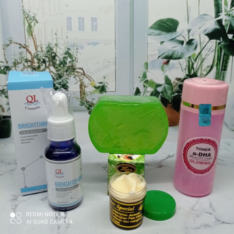 PAKET CREAM SP LENGKAP UNTUK KULIT BERJERAWAT/KUSAM