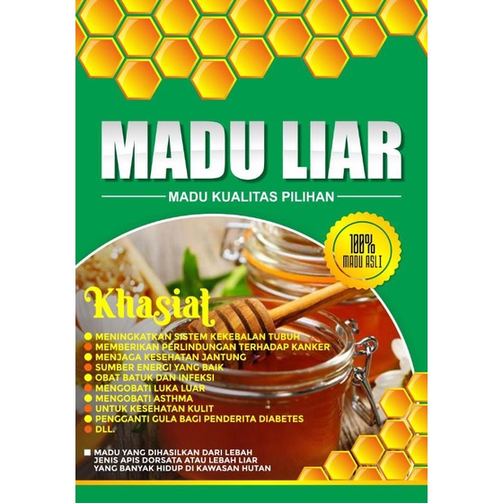 

Madu Liar Madu Kualitas Pilihan ( 250 ml)
