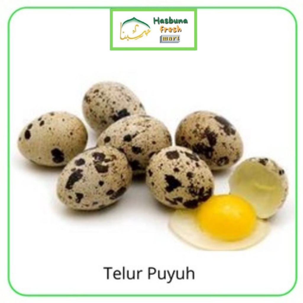 

Telur Puyuh HASBUNA Fresh Mart 30 Pcs