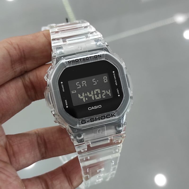 JAM TANGAN PRIA CASIO G-SHOCK DW-5600SKE-7DR NEW DW-5600 ORIGINAL GARANSI