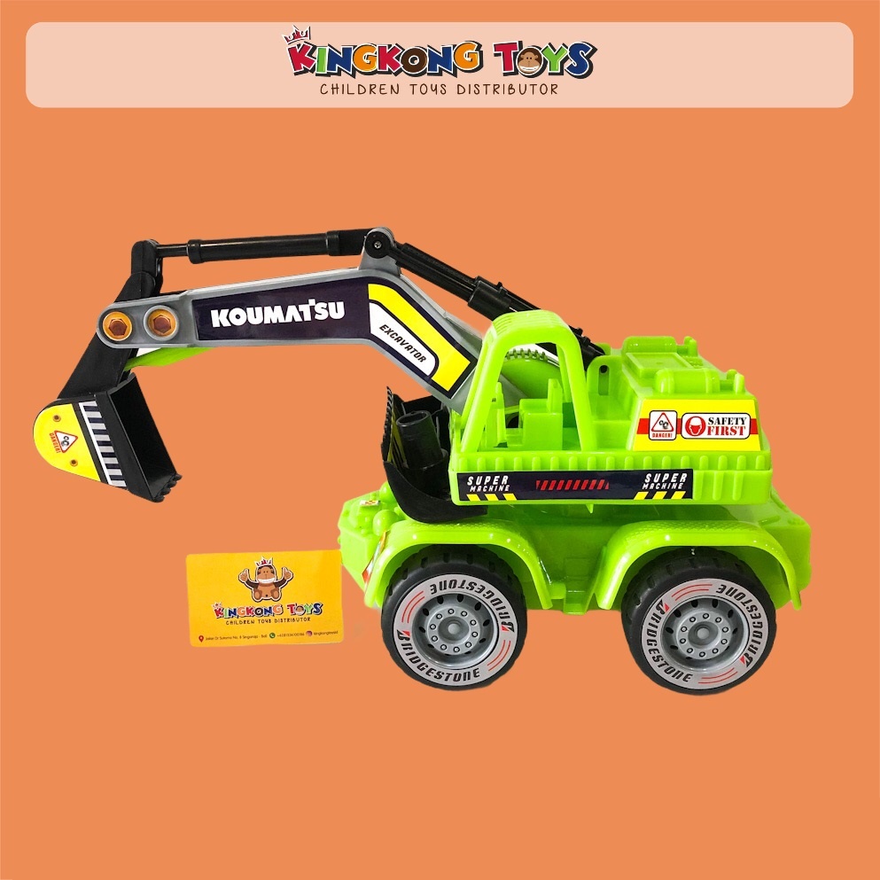 MAINAN MOBIL TRUCK KONSTRUKSI EXCAVATOR KGP 8070 / MAINAN TRUK BEKO / 15010069