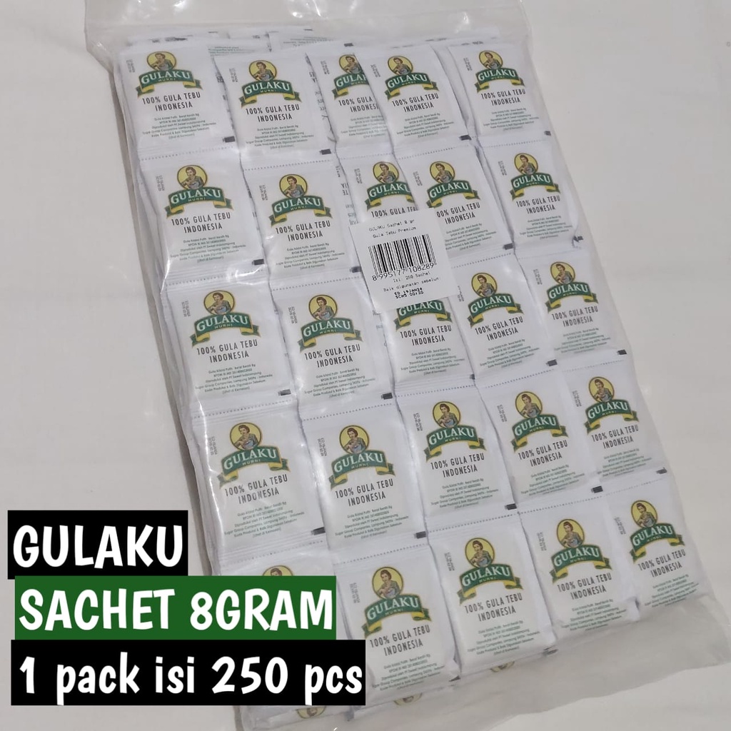 

Gula GULAKU SACHET 8 GRAM