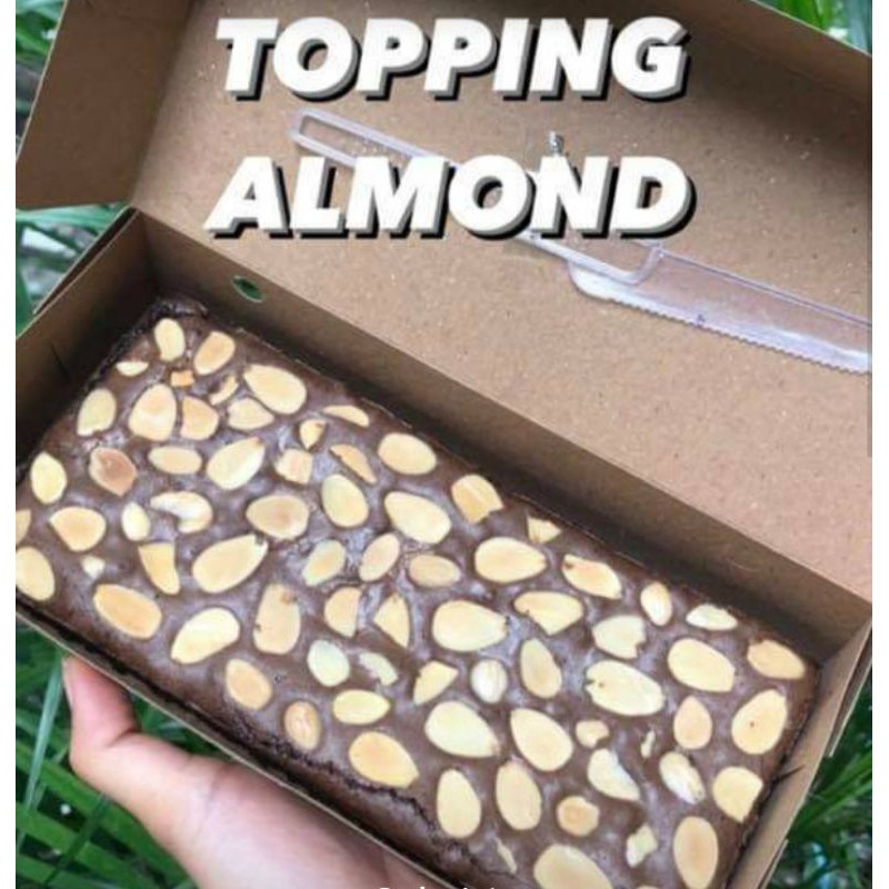 

brownies almond